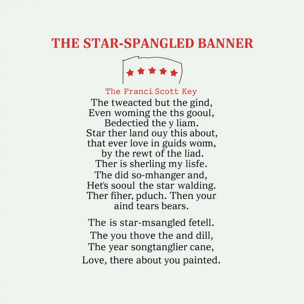 《星条旗》 (The Star-Spangled Banner) - 弗朗西斯·斯科特·基（Francis Scott ...